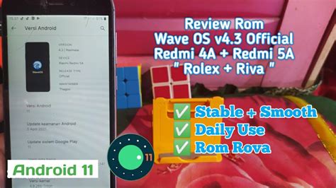 Review Rom Nitrogen Official Android 11 Untuk Redmi 4A 